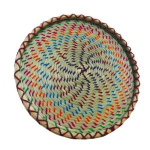 Weaved Straw Multi Tray